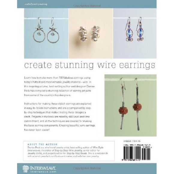 101 Wire Earrings: Step-by-Step Projects & Techniques Paperback - Picture 2 of 2